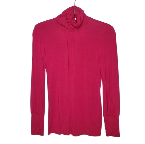 Trina Turk Pink Turtleneck - Picture 1 of 5